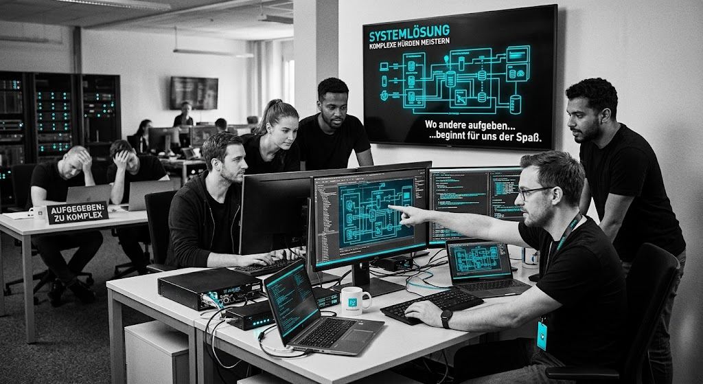 Verantwortungsvolle Zusammenarbeit im Projektteam